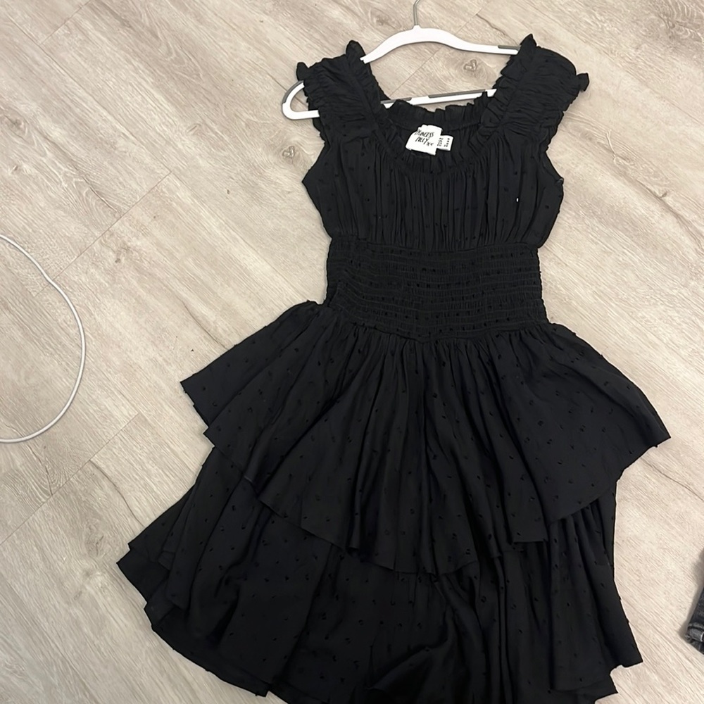 Princess Polly black romper dress